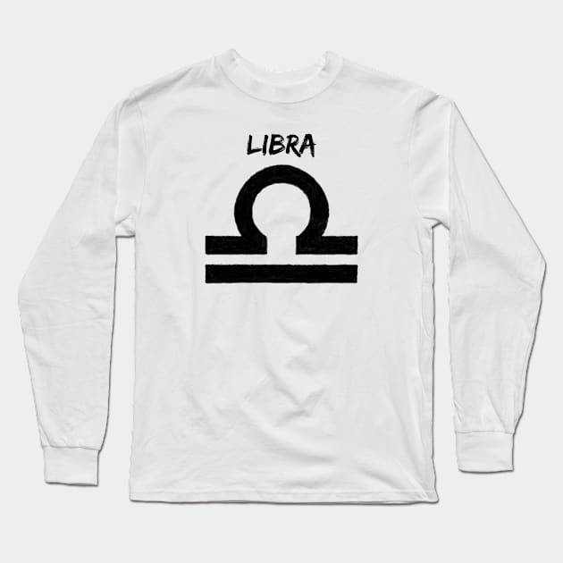 LIBRA IN OIL Long Sleeve T-Shirt by jcnenm